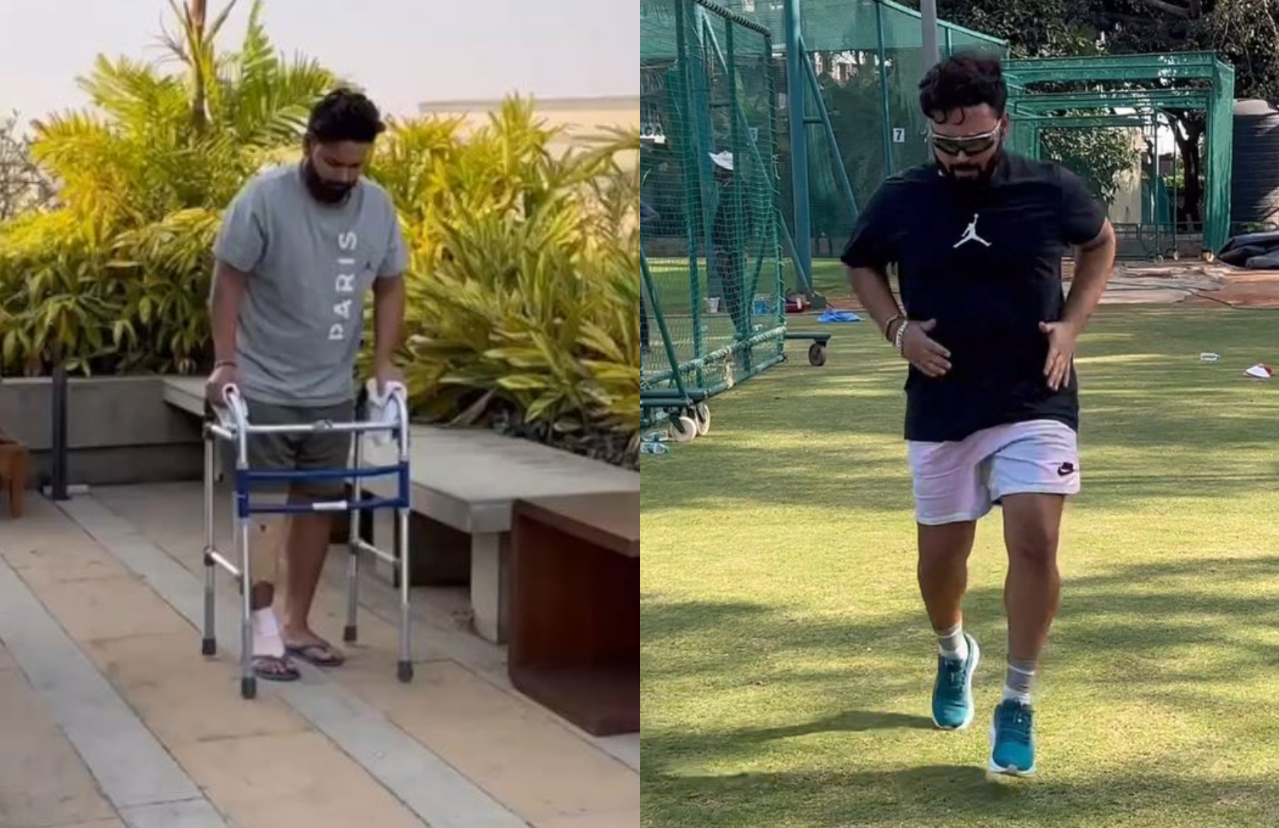 Rishabh Pant is set for his cricketing comeback in IPL 2024 | X