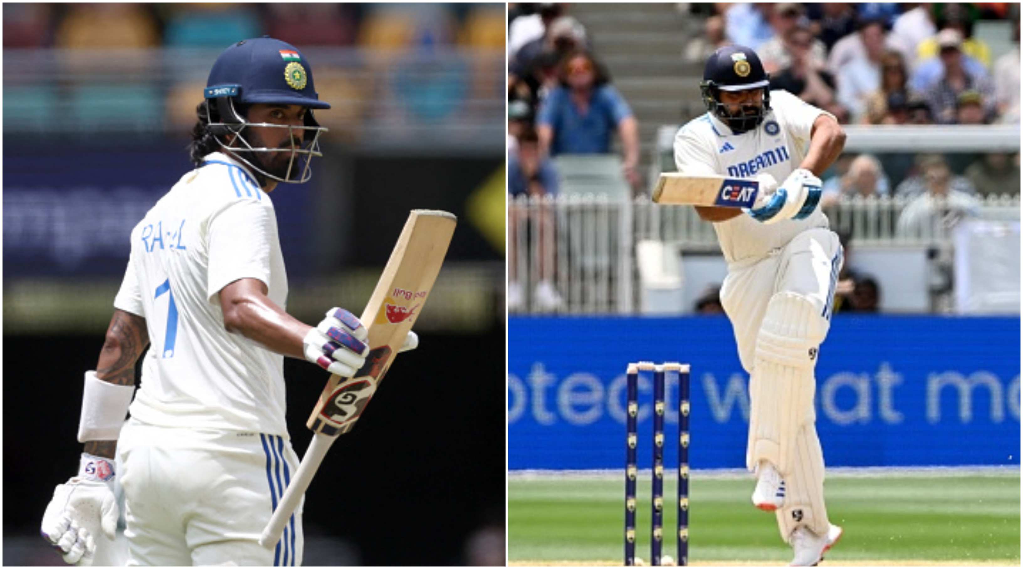 KL Rahul and Rohit Sharma | Getty