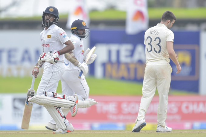 Sri Lanka's batting performance in the first innings was very poor against England | SLC 
