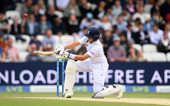 Joe Root reverse scooped Neil Wagner for a six | Getty