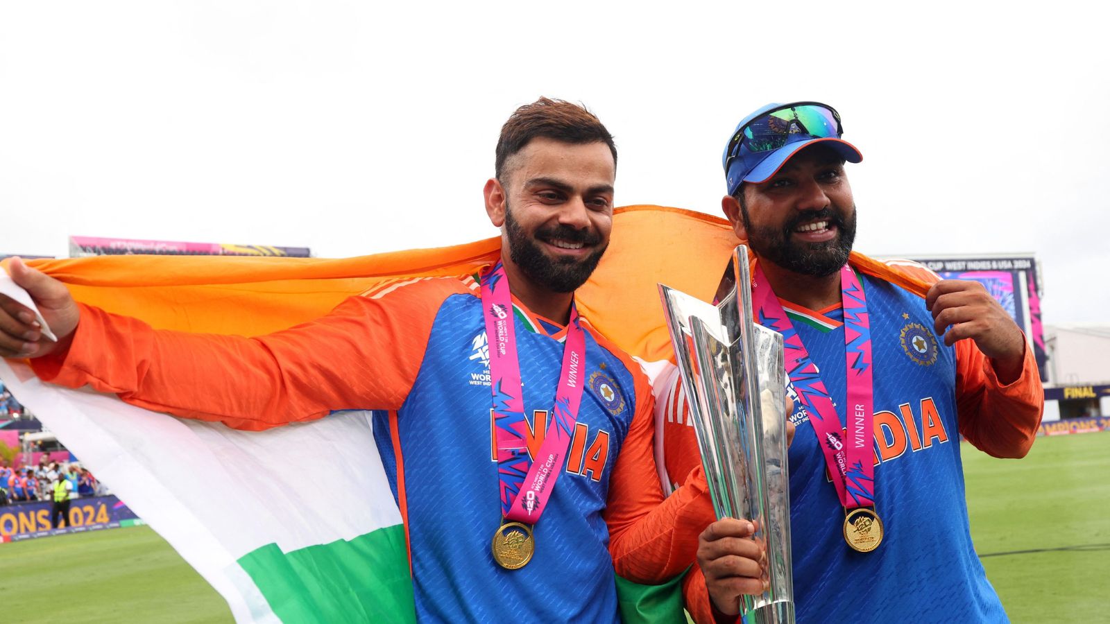 Rohit Sharma and Virat Kohli | Getty