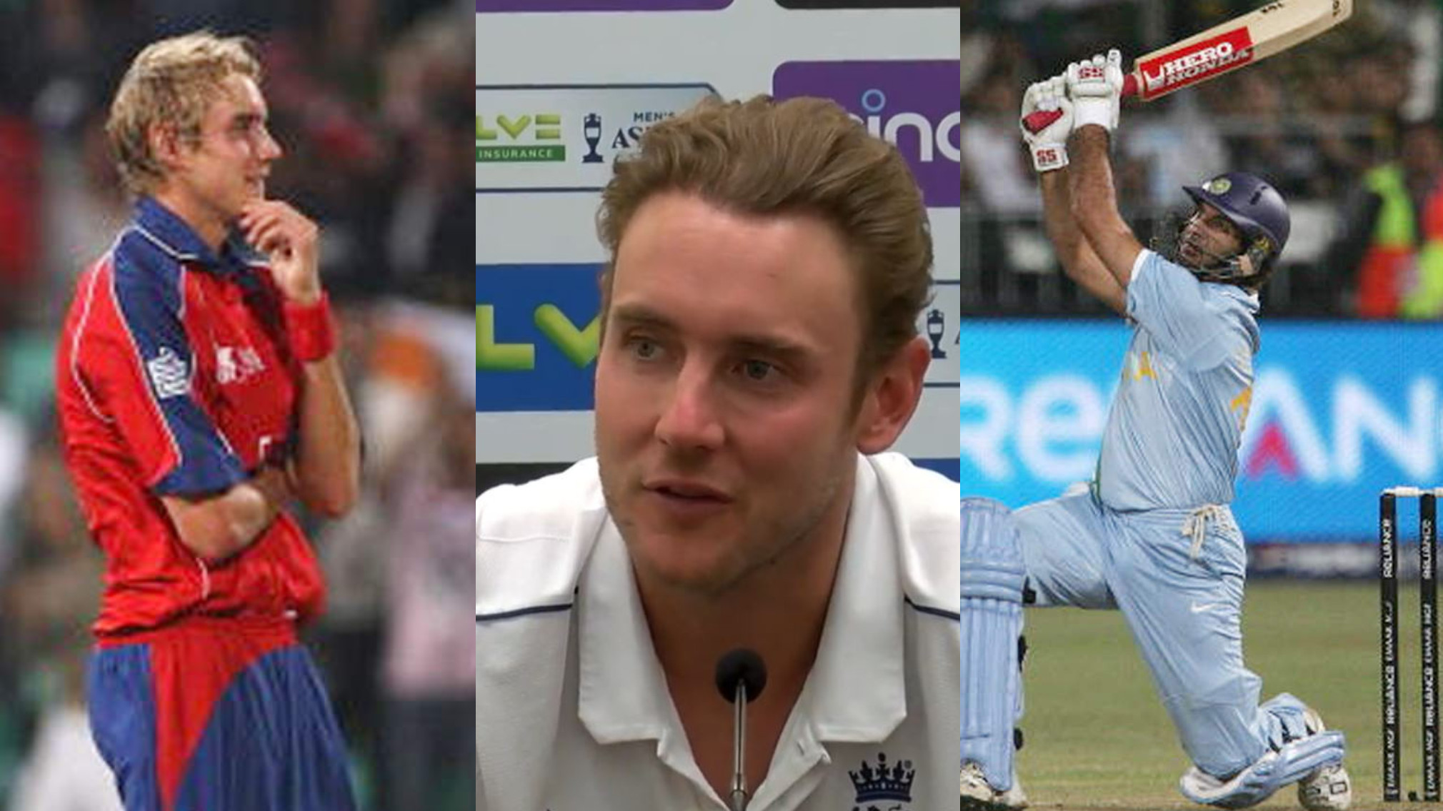 WATCH- “Yuvraj Singh's six sixes steeled me up to make me the competitor I am”- Stuart Broad