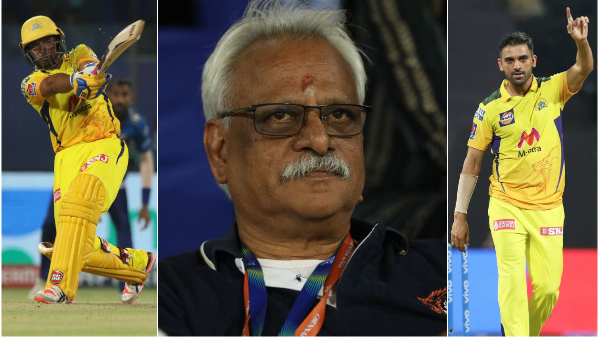IPL 2021: Ambati Rayudu, Deepak Chahar available for RCB game- CSK CEO Kasi Viswanathan
