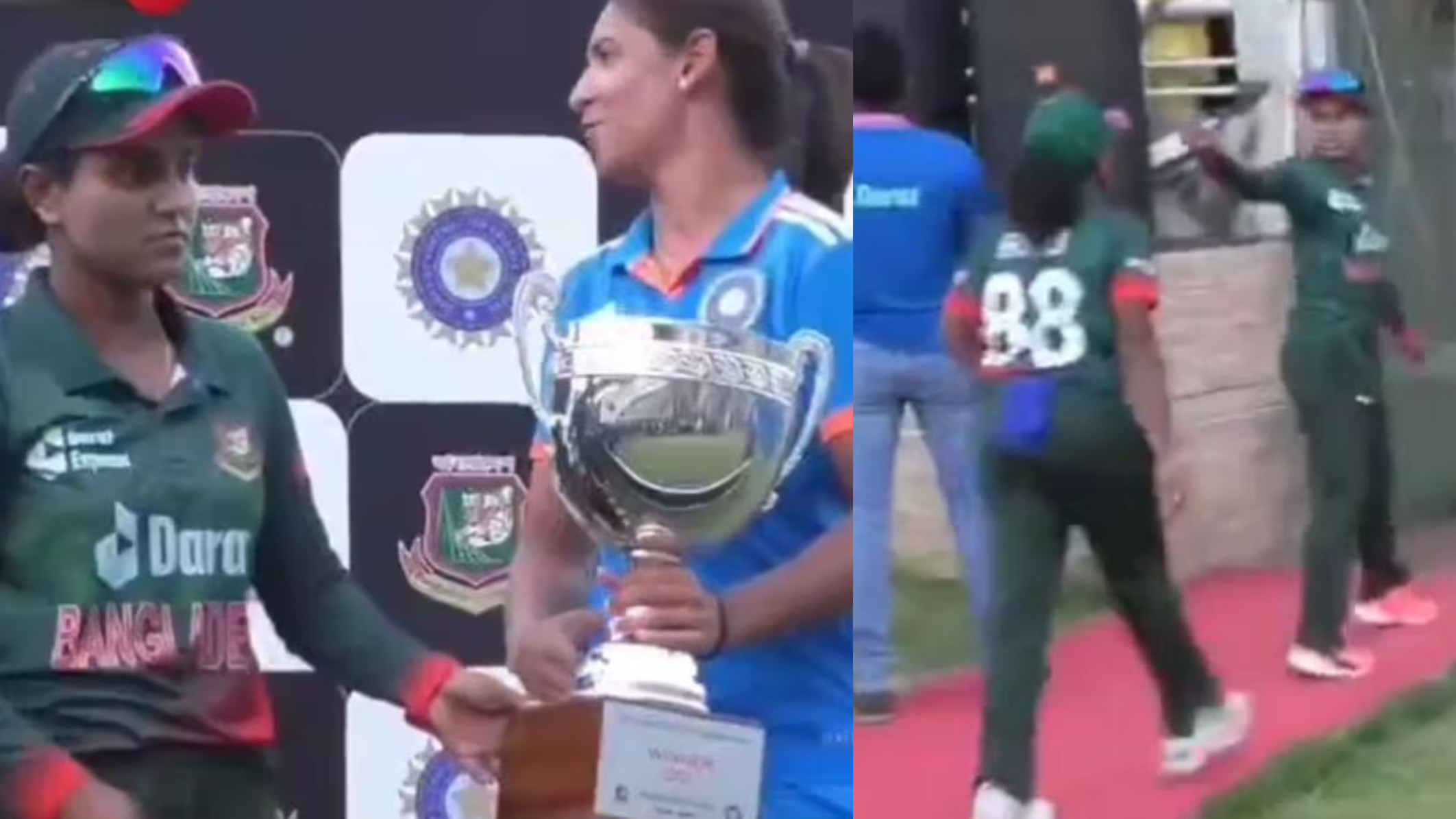 “They were not showing respect”- Nigar Sultana slams Indian team and skipper Harmanpreet Kaur
