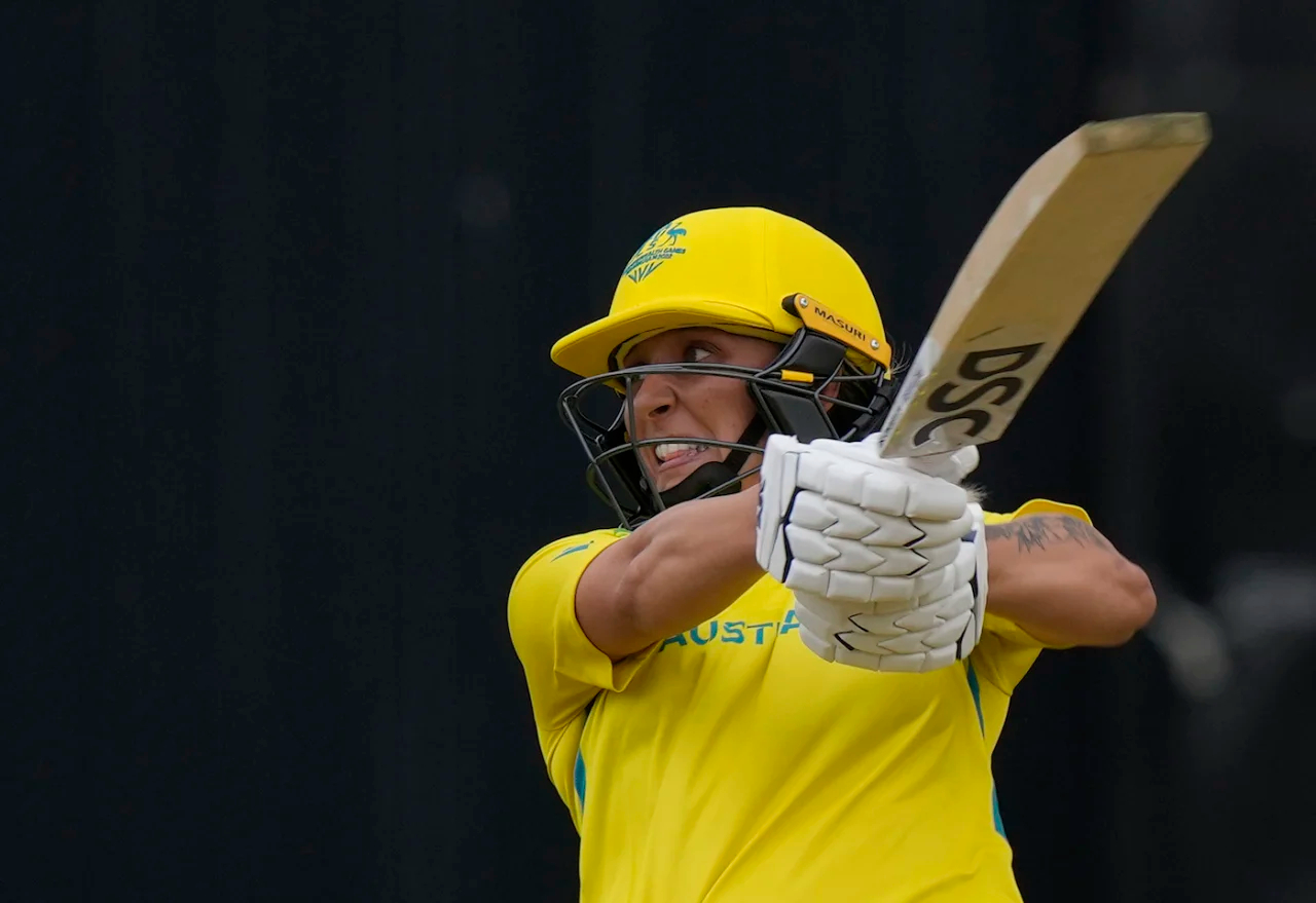 Ashleigh Gardner made 52* to take Australia home | Getty