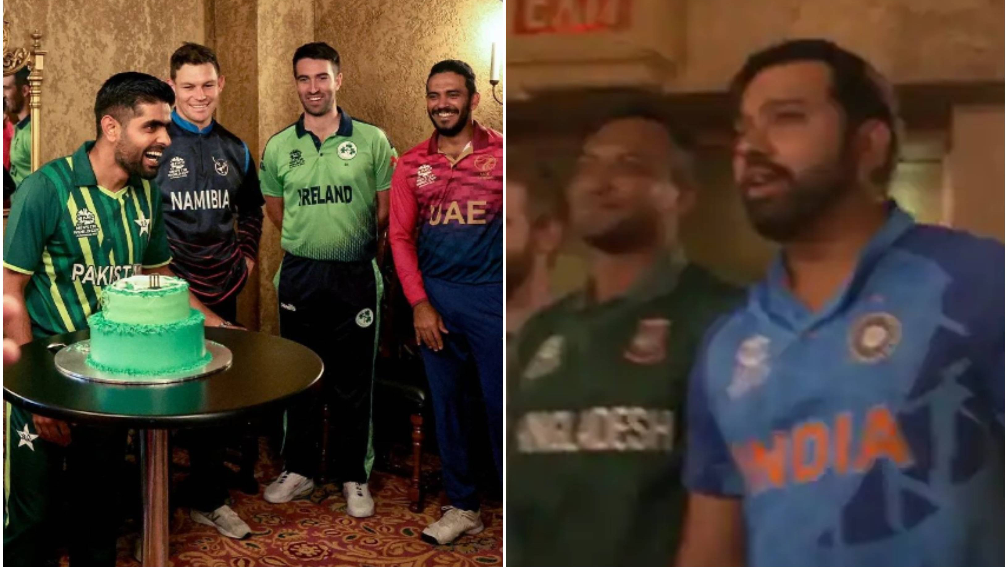 T20 World Cup 2022: WATCH – “Star-studded guestlist,” Babar Azam celebrates his 28th birthday among all team captains