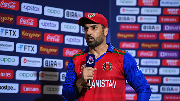 T20 World Cup 2021: Losing early wickets put us under pressure- Afghanistan captain Mohammad Nabi 