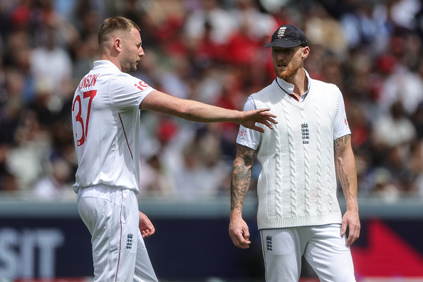 Ben Stokes and Gus Atkinson | Getty