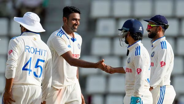 Ashwin with Team India | Getty