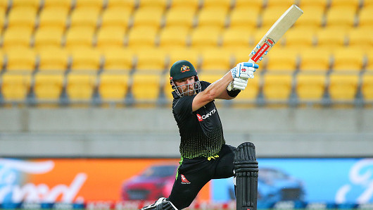 NZ v AUS 2021: Aaron Finch becomes first Australian to hit 100 sixes in T20Is