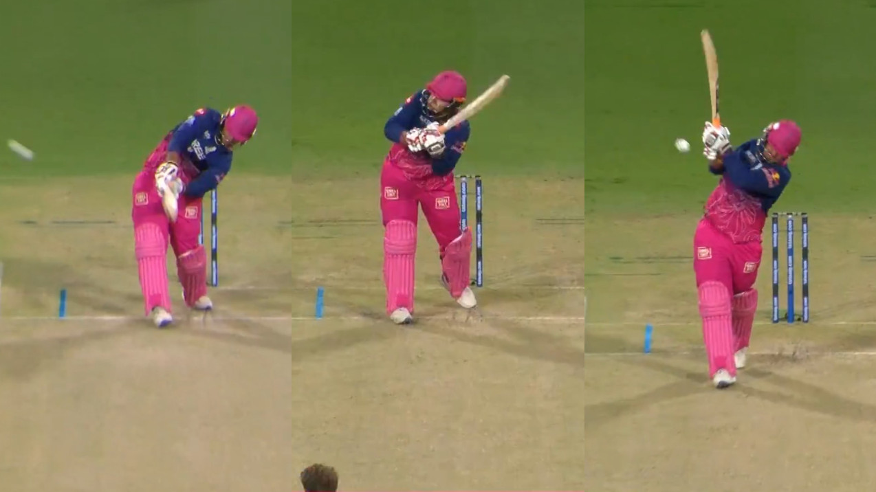 IPL 2026: WATCH- Vaibhav Sooryavanshi takes PBKS bowlers to cleaners; executes MS Dhoni-like helicopter shot