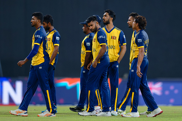 Sri Lankan cricket team failed to live up to the expectations | Getty