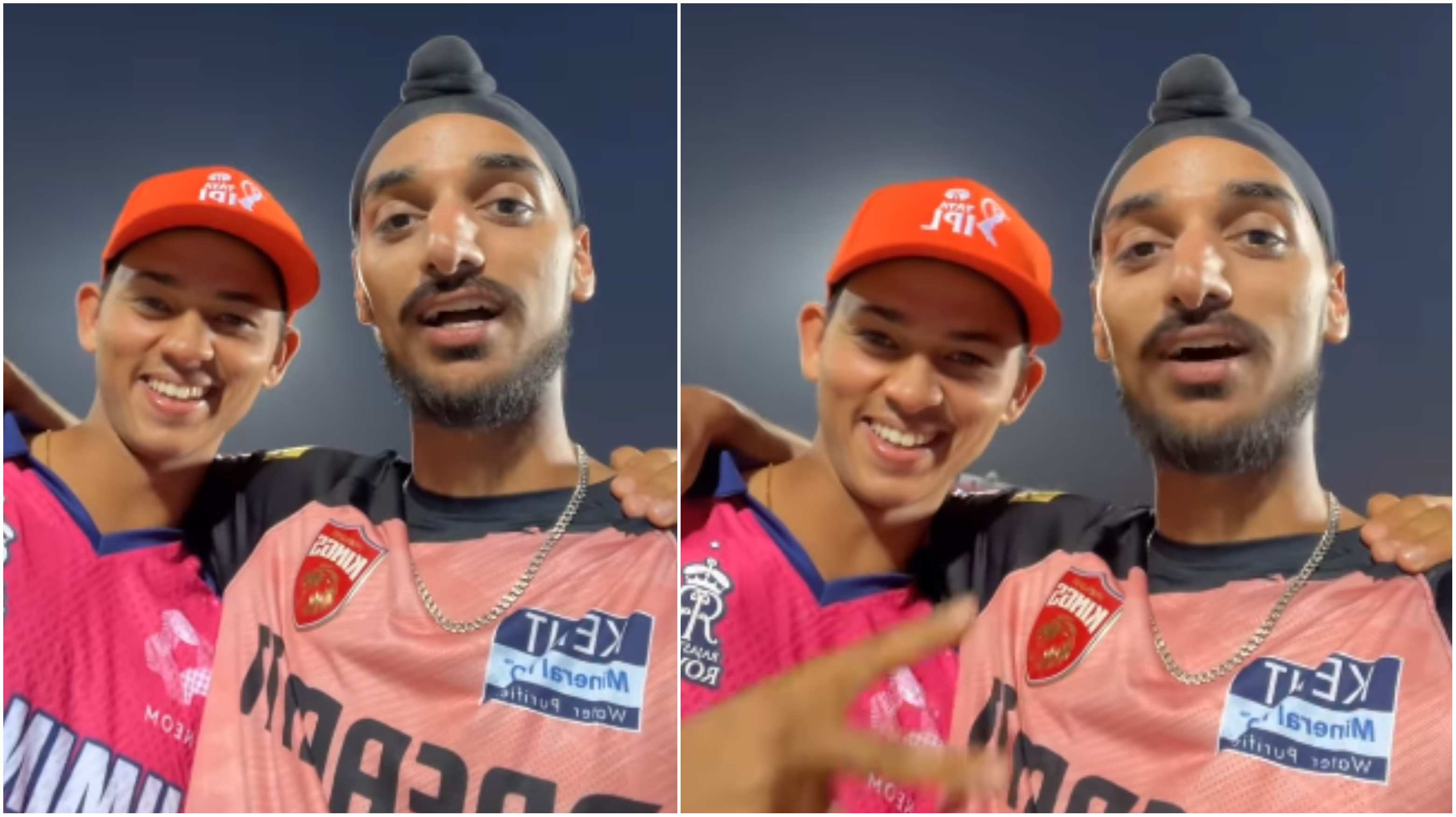 Arshdeep Singh and Yashasvi Jaiswal | Instagram