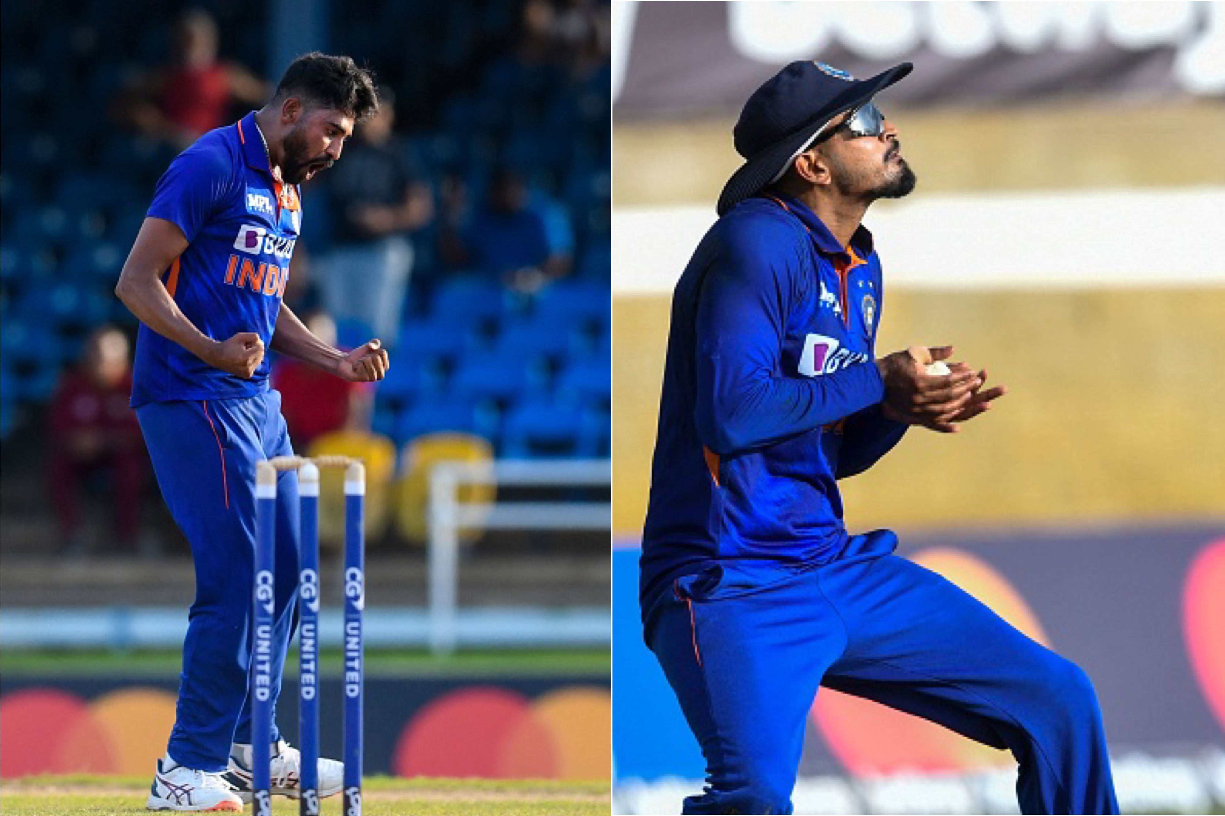 WI v IND 2022: WATCH - Siraj opens up on bowling the final over in 1st ODI; Shreyas explains his dance after taking a catch