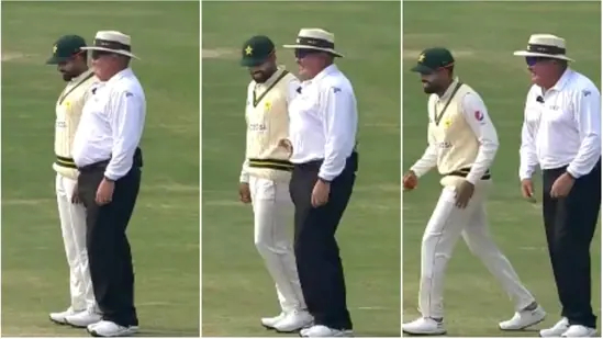 Babar recreated the meme with Erasmus on day 2 of Multan Test | PCB Twitter