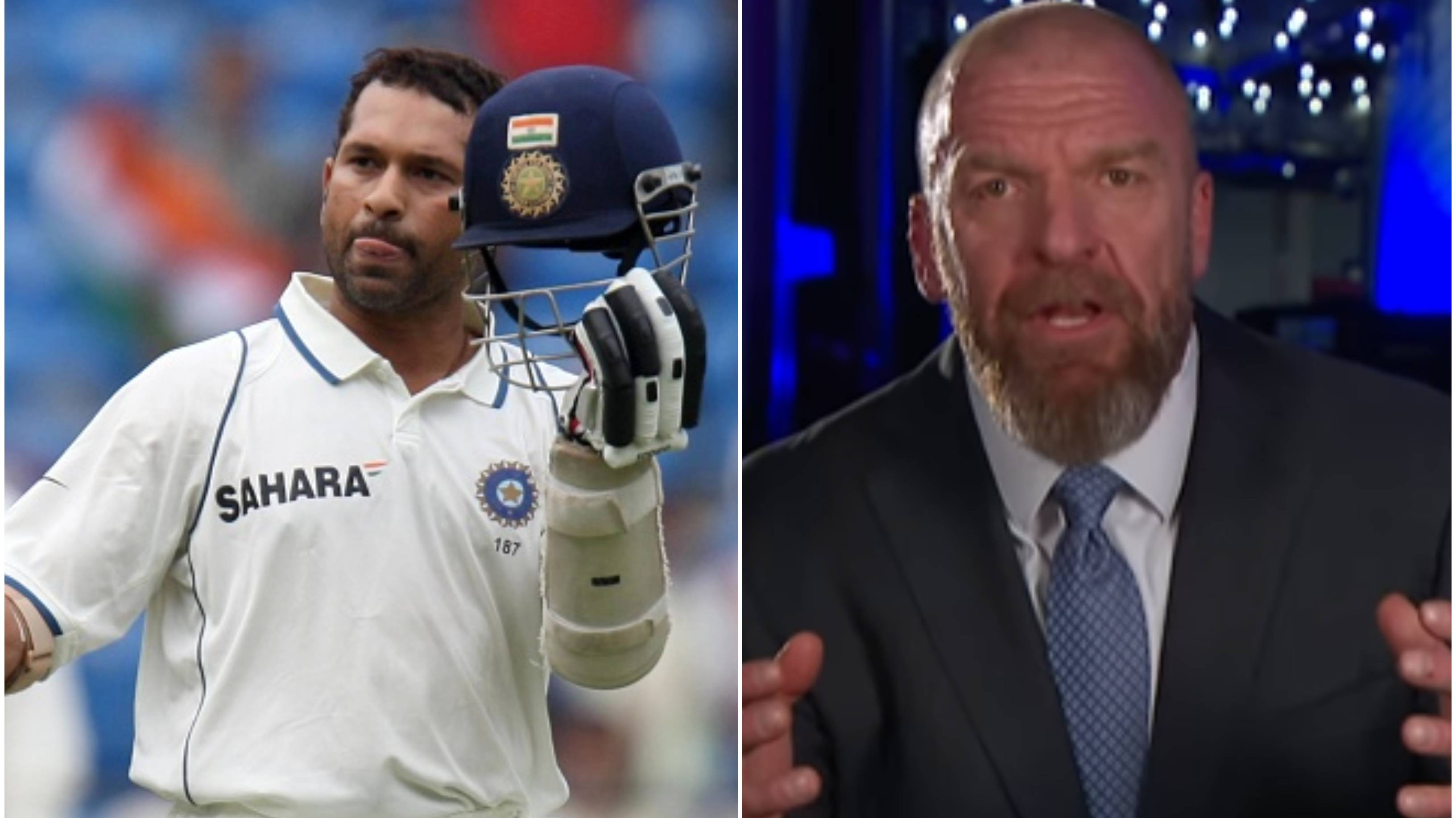 WATCH: “Another incredible milestone,” WWE legend Triple H extends birthday wishes to Sachin Tendulkar as he turns 50