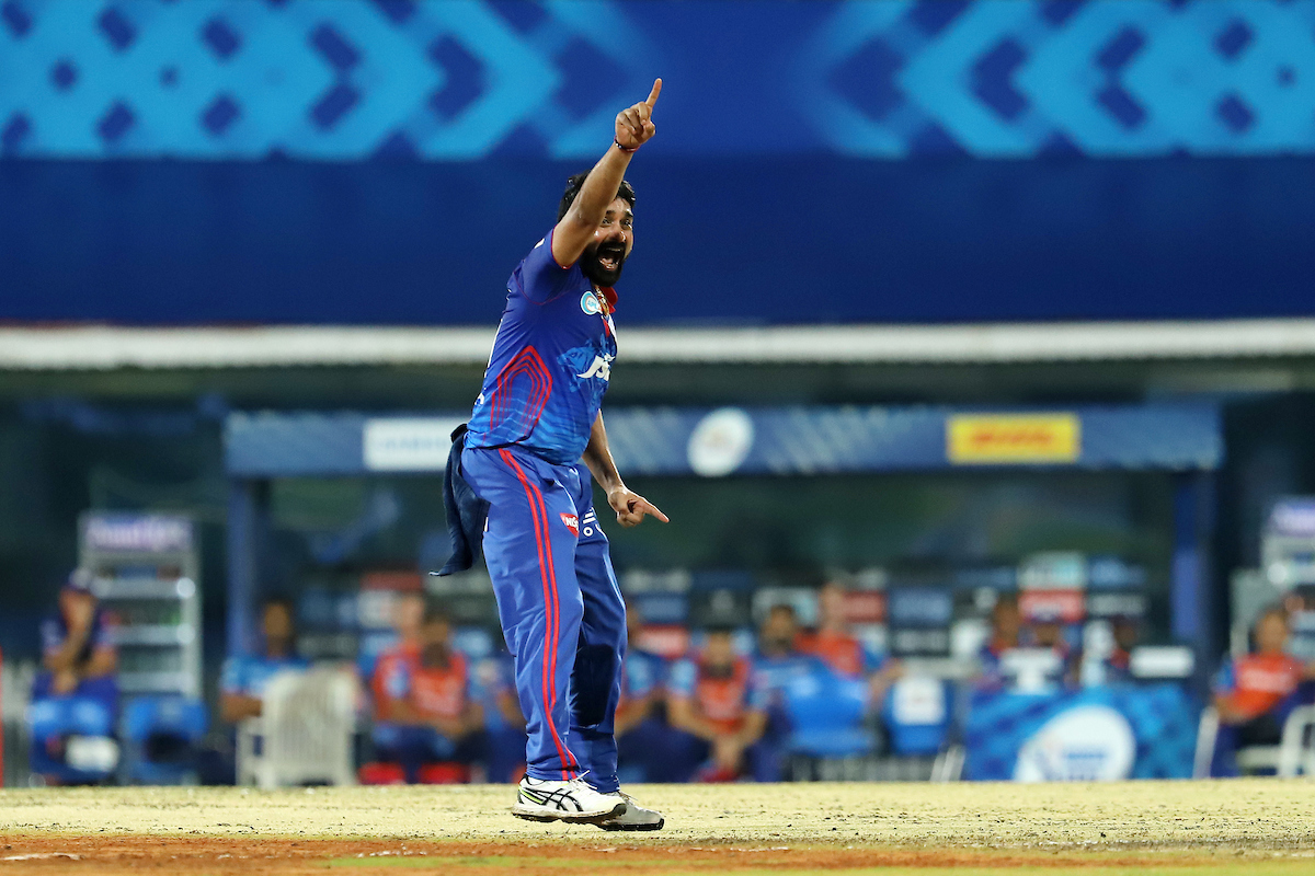 This was Amit Mishra's 7th haul of 4 wickets or more in T20s, the most by an Indian bowler | BCCI-IPL