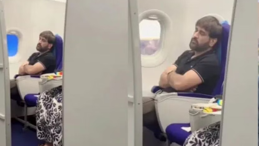 WATCH- Video of MS Dhoni napping shared by air hostess; Fans debate about invasion of privacy