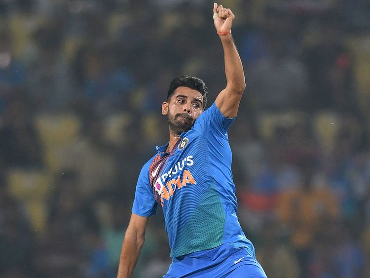 Chahar played three ODIs and 10 T20Is for India so far |  AFP