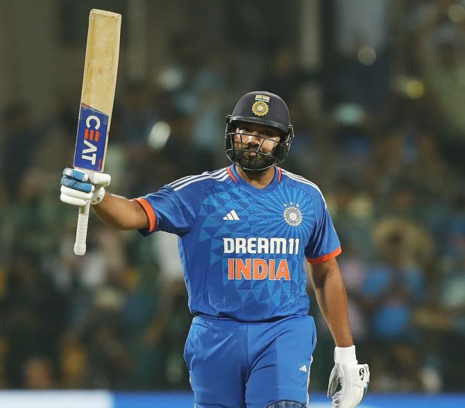 Rohit Sharma made his highest T20I score of 121* | BCCI