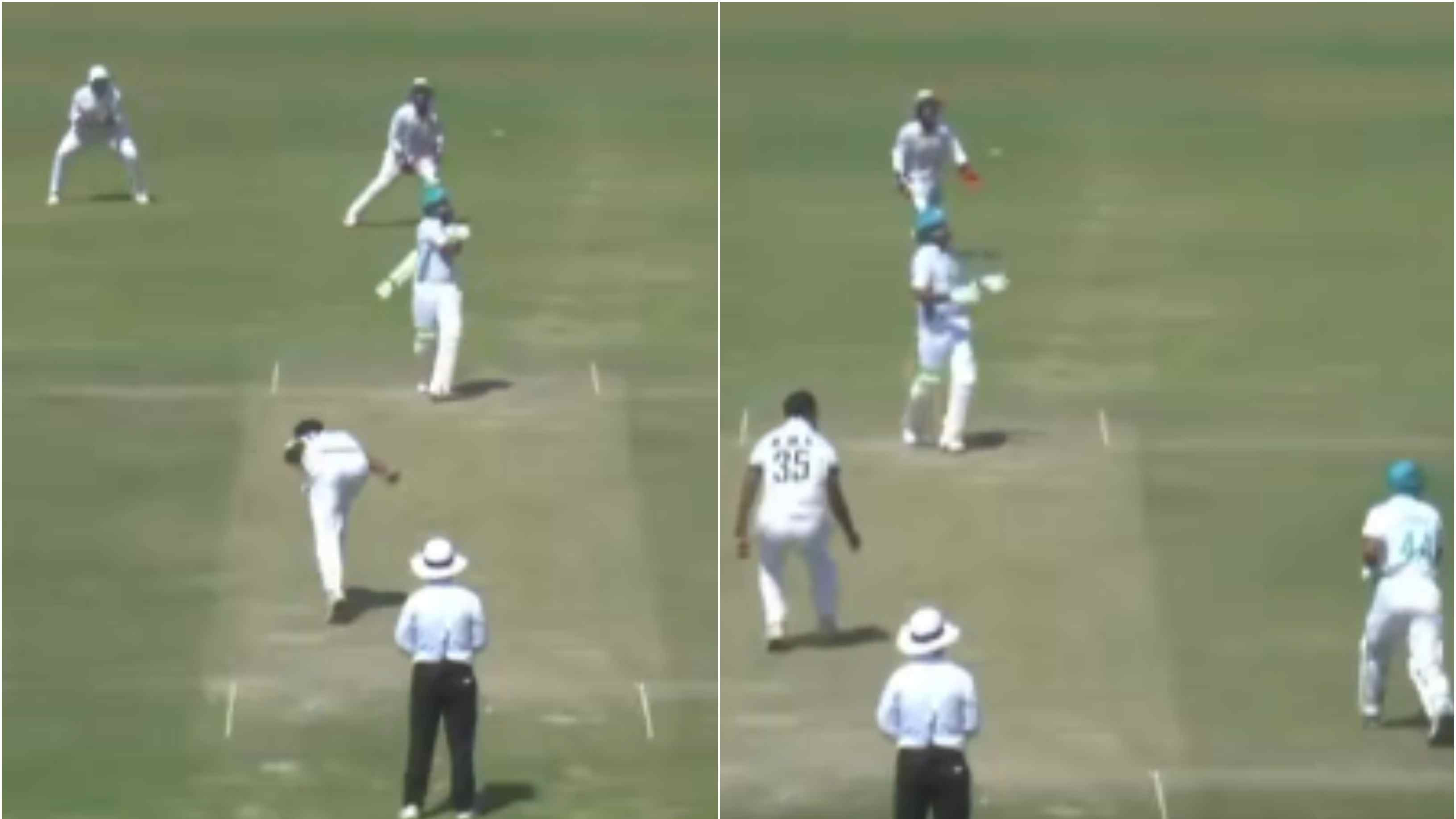WATCH: Babar Azam bounced out for 12 on return to Pakistan's domestic first-class cricket after seven years