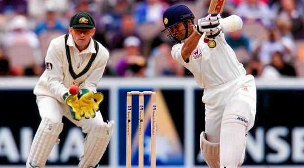 Sachin Tendulkar during his marvelous century at the MCG in 1999 Test | Getty 