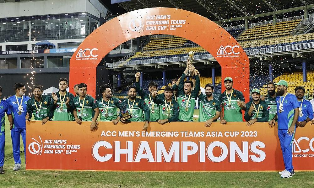 Pakistan A won the tournament by defeating India A in the final | ACc