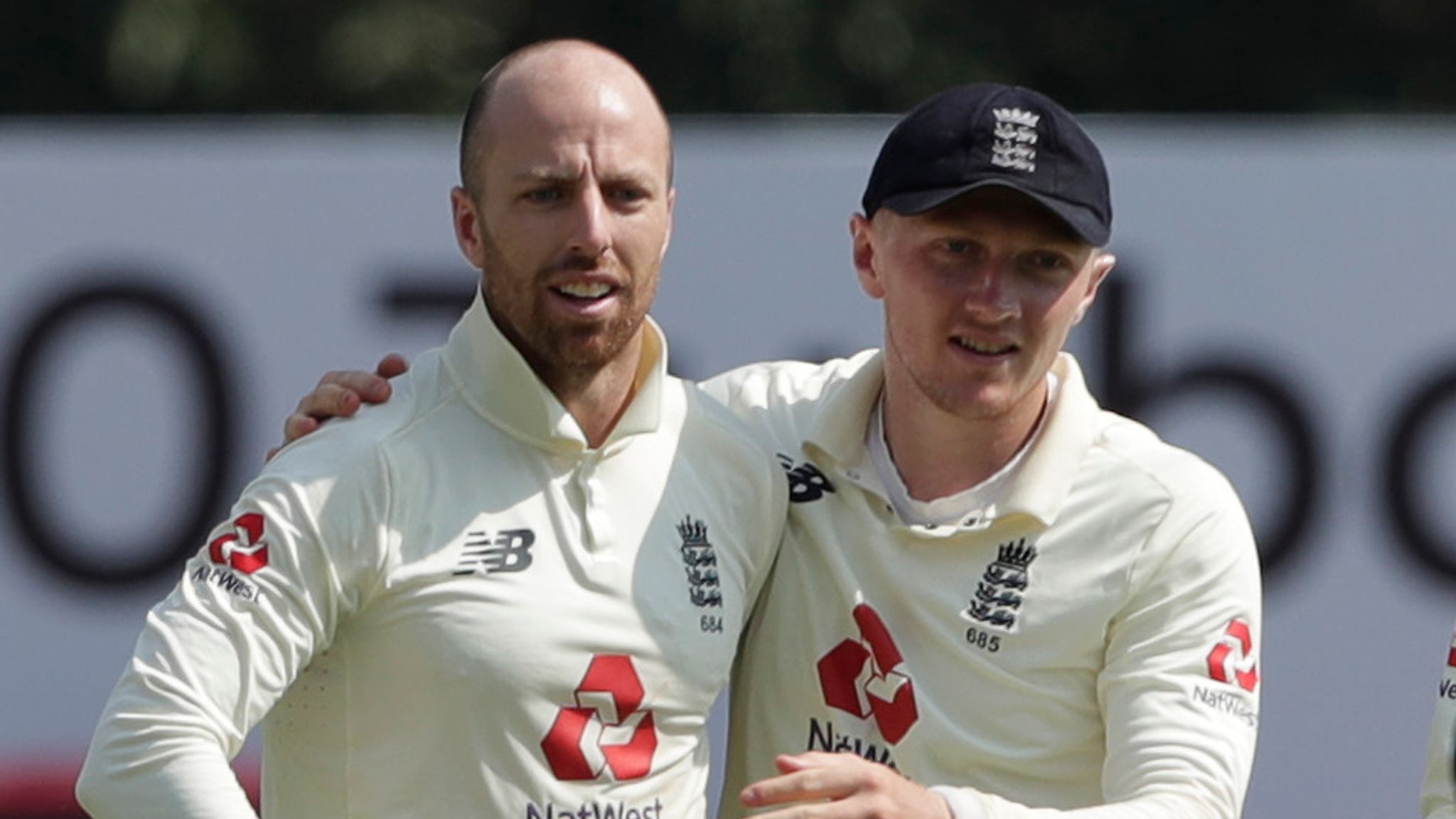Jack Leach and Dom Bess were the heroes for England in 1st Test |  BCCI