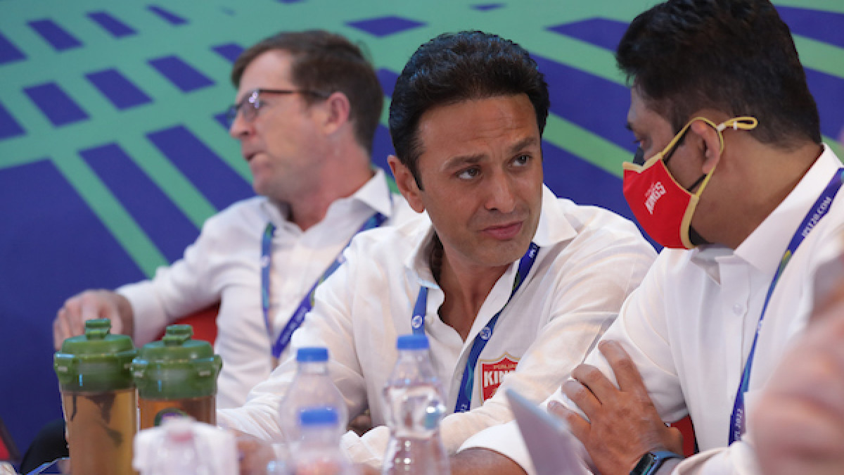 PBKS co-owner Ness Wadia at the IPL 2022 auction | IPL