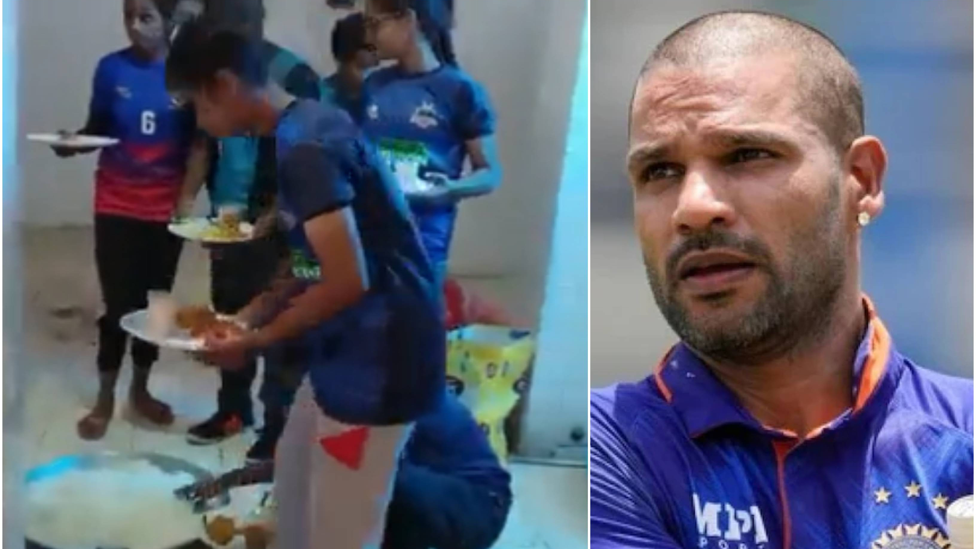 Shikhar Dhawan calls for strict action after video of Kabaddi players eating food kept in toilet goes viral