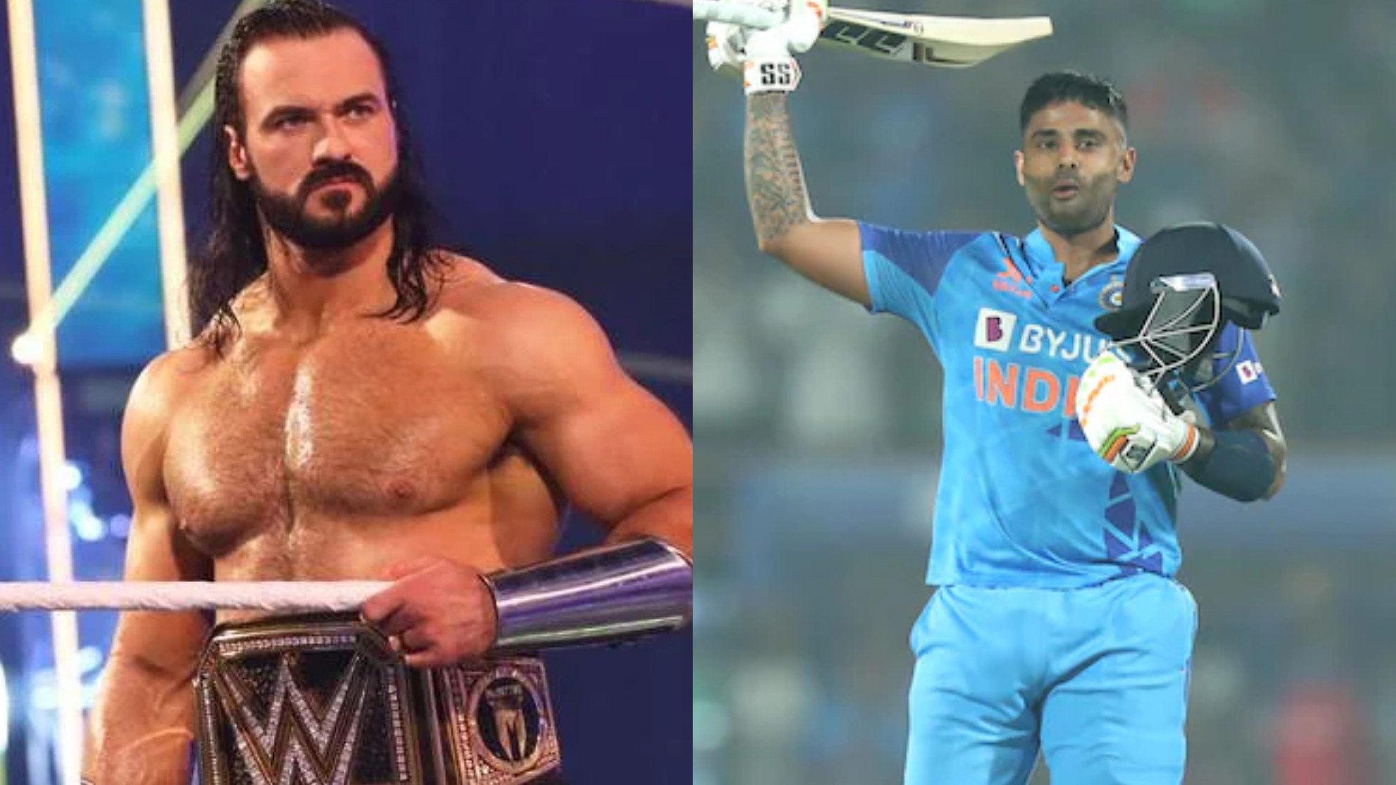 IND v SL 2023: “SKY is a machine!” - WWE superstar Drew McIntyre lauds India’s Suryakumar Yadav after his 3rd T20I ton