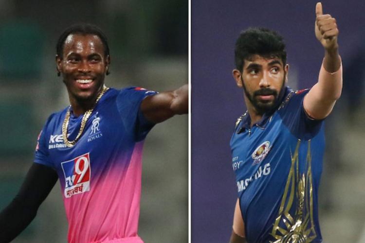 Jofra Archer and Jasprit Bumrah | BCCI/IPL