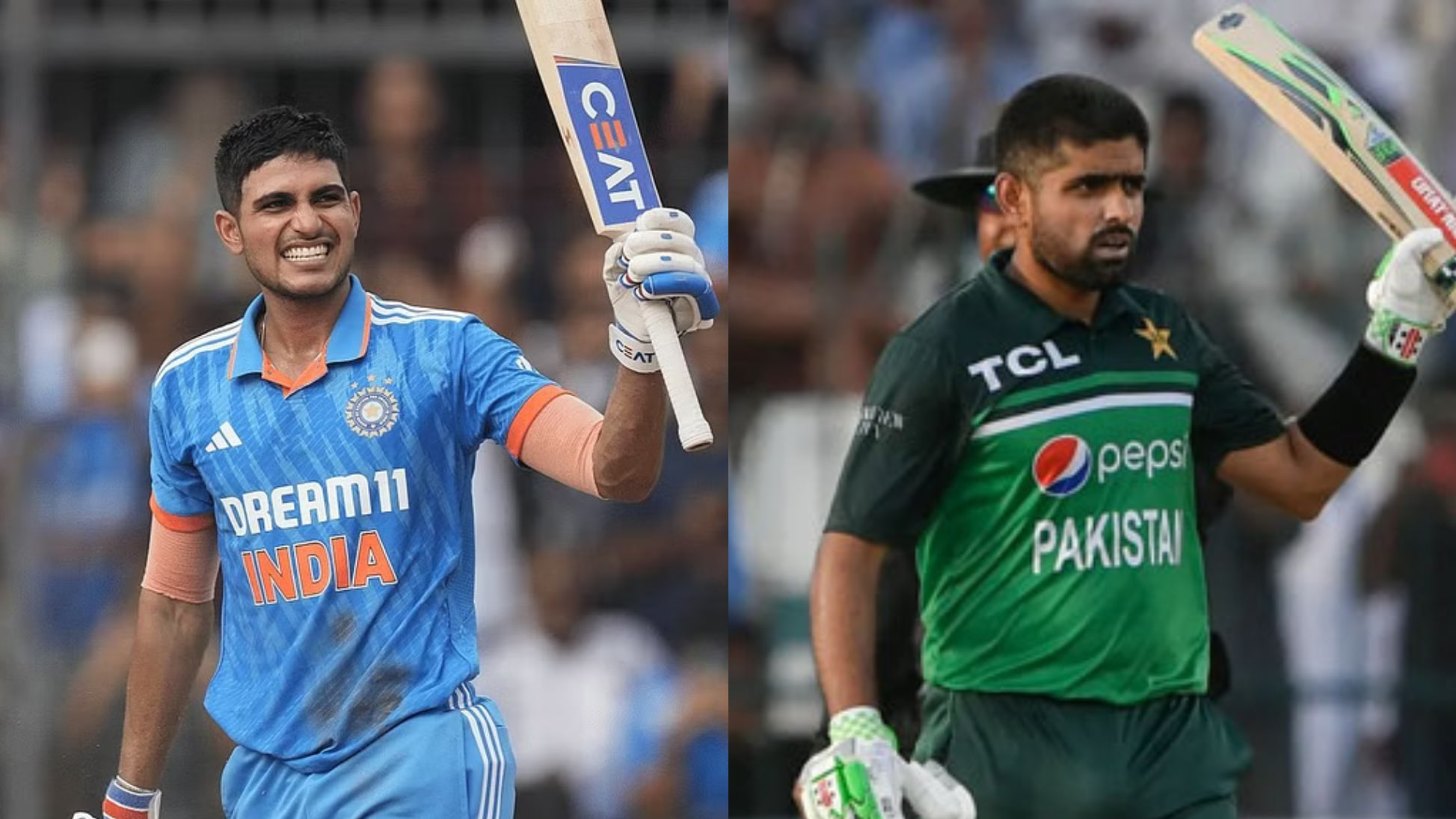 Shubman Gill inches towards dethroning Babar Azam as the no.1 ranked ODI batter