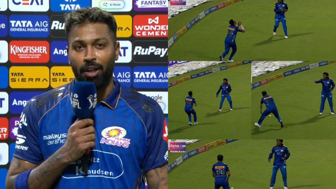 Hardik Pandya was critical of MI's poor fielding | IPLX