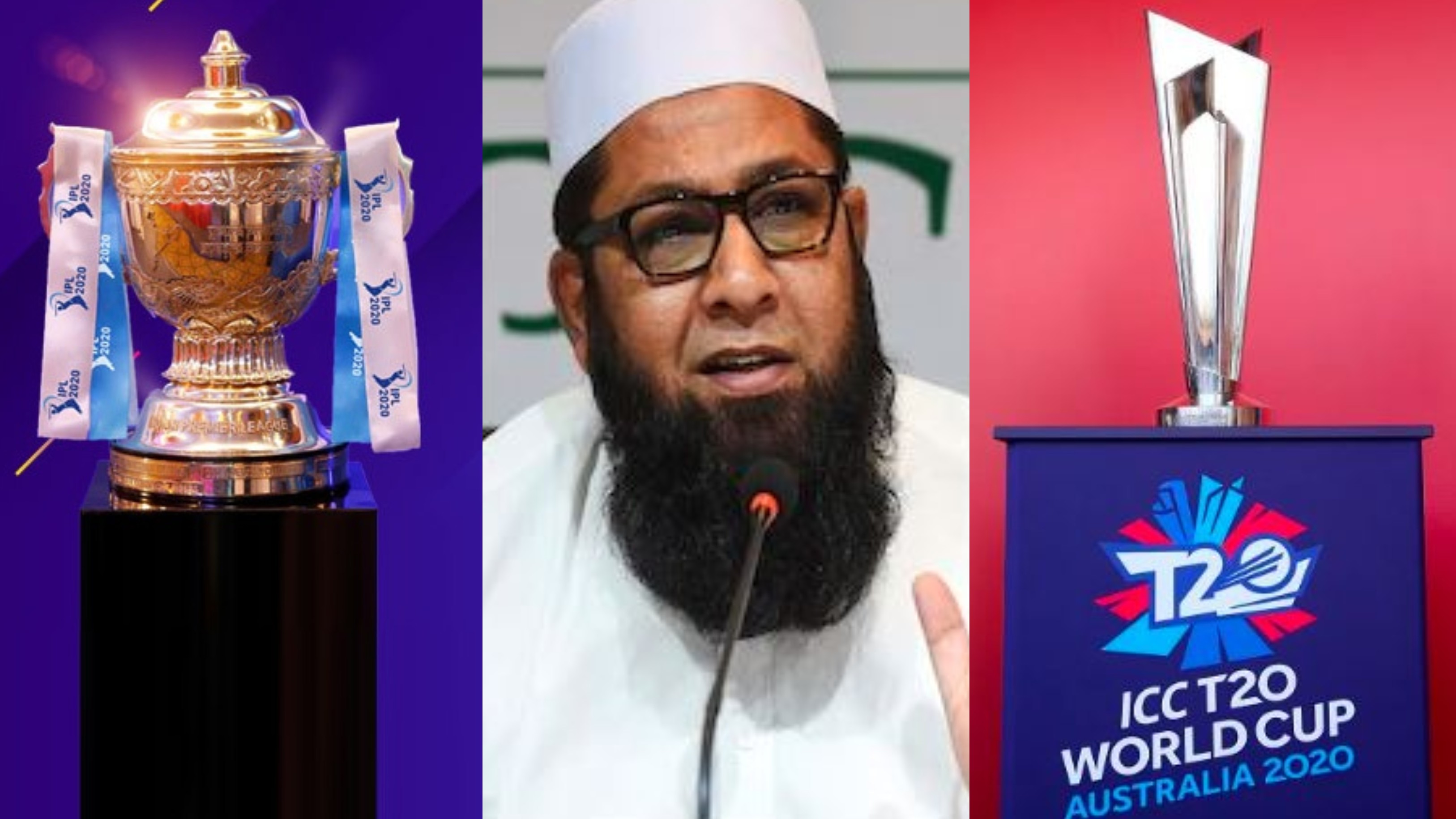Questions will be raised if IPL 13 replaces T20 World Cup 2020, says Inzamam-Ul-Haq