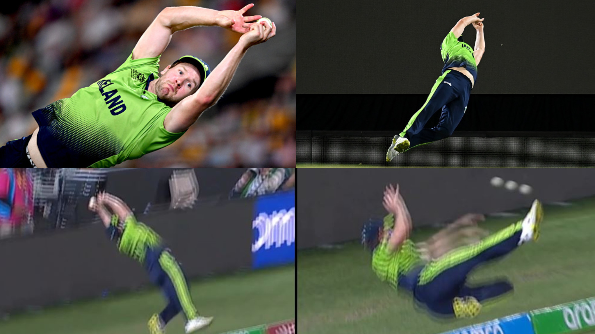 T20 World Cup 2022: WATCH- Barry McCarthy’s Superman like diving effort stops a sure six from Marcus Stoinis