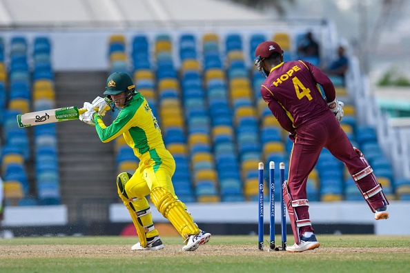 Australia have struggled to play spin against West Indies in the limited-overs series | Getty 