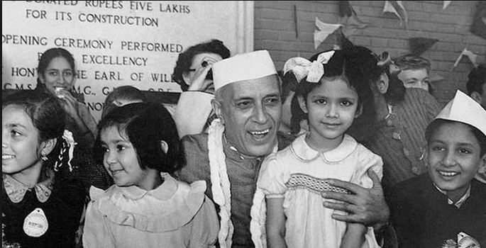 Pt. Nehru's birthday on November 14 is celebrated as Children's Day in India