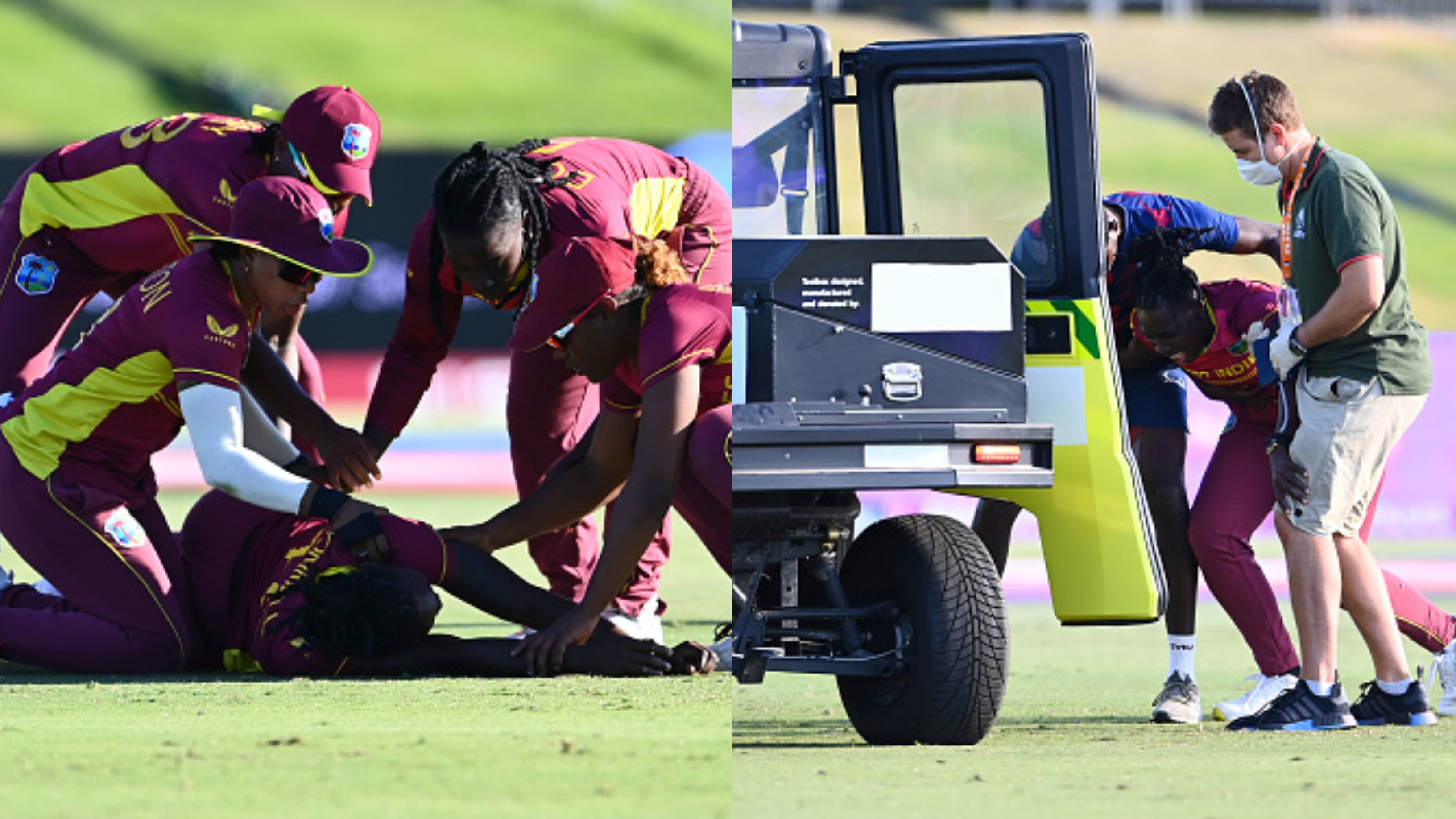 CWC 2022: WATCH – West Indies’ Shamilia Connell collapses on the ground, receives medical attention