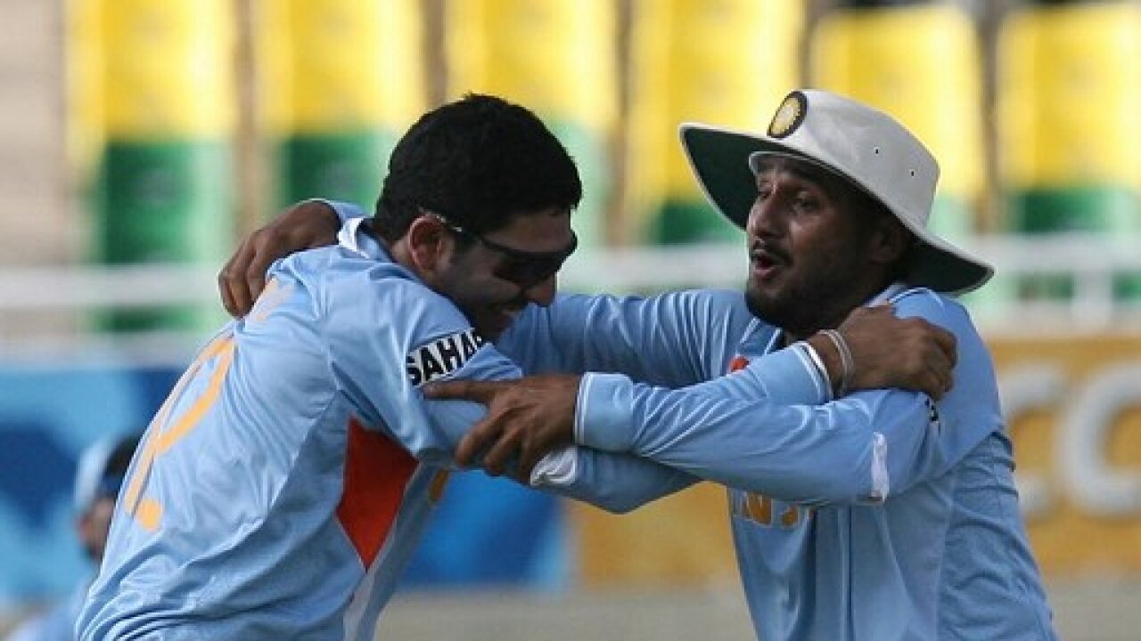Yuvraj Singh and Harbhajan Singh are good friends  | AFP