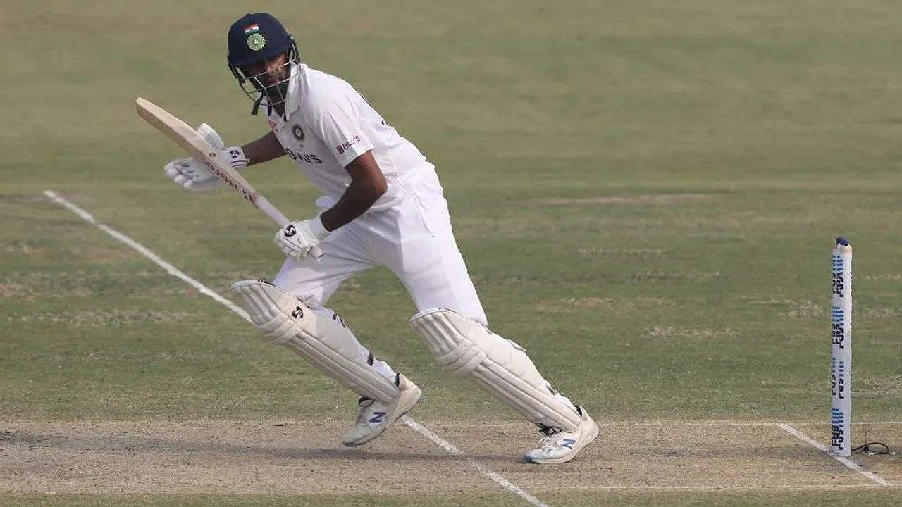 R Ashwin in action with the bat vs NZ in Kanpur | BCCI