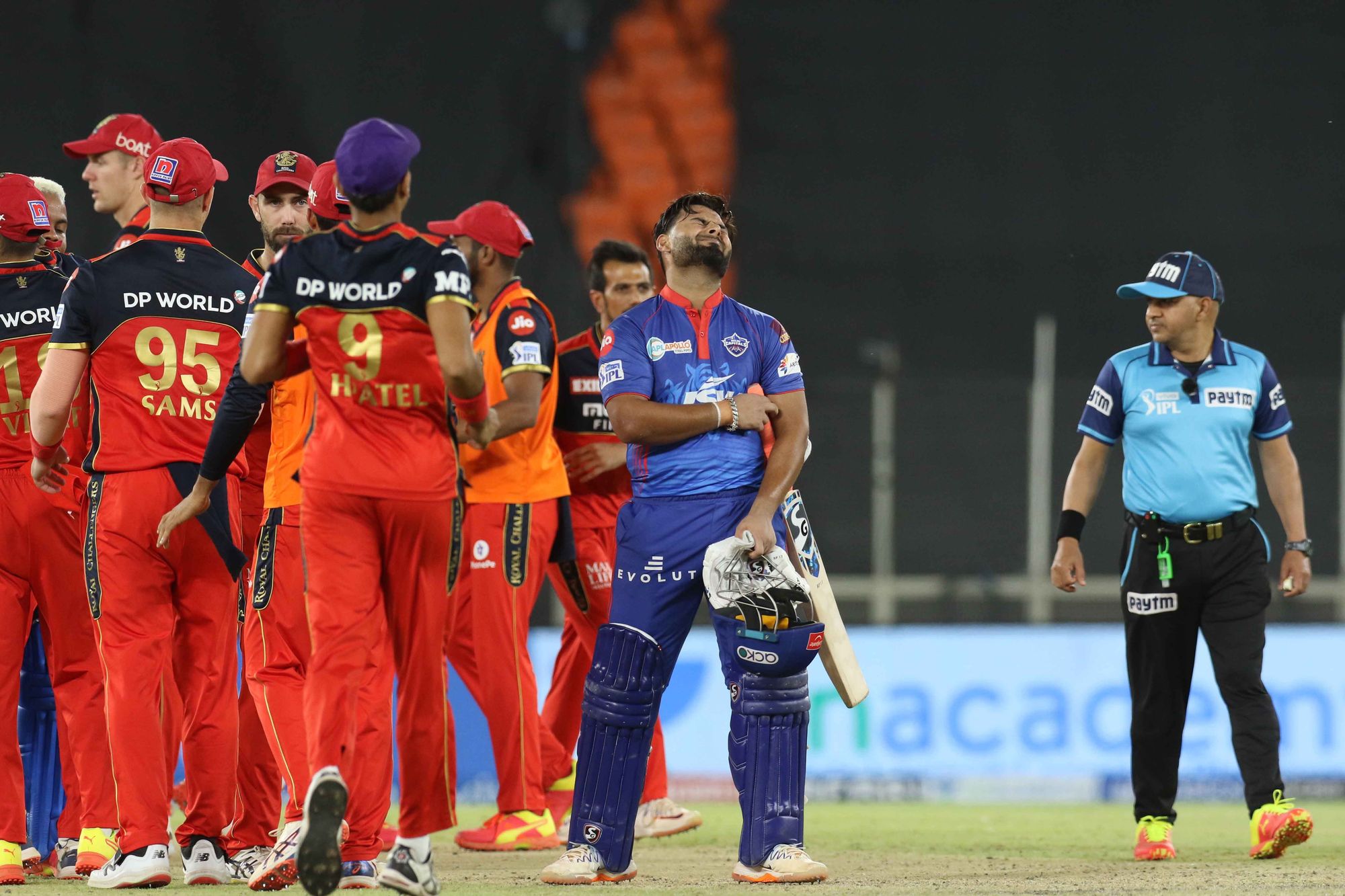 RCB defeated DC by just 1 run | BCCI/IPL