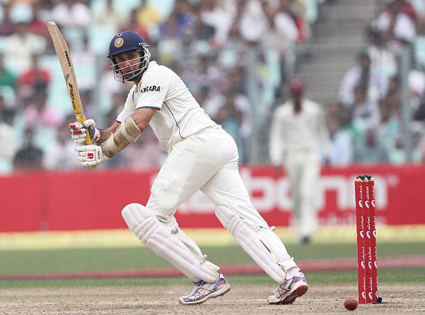 VVS Laxman holds the record of most runs (1415) in a single season of Ranji Trophy (photo - Getty)