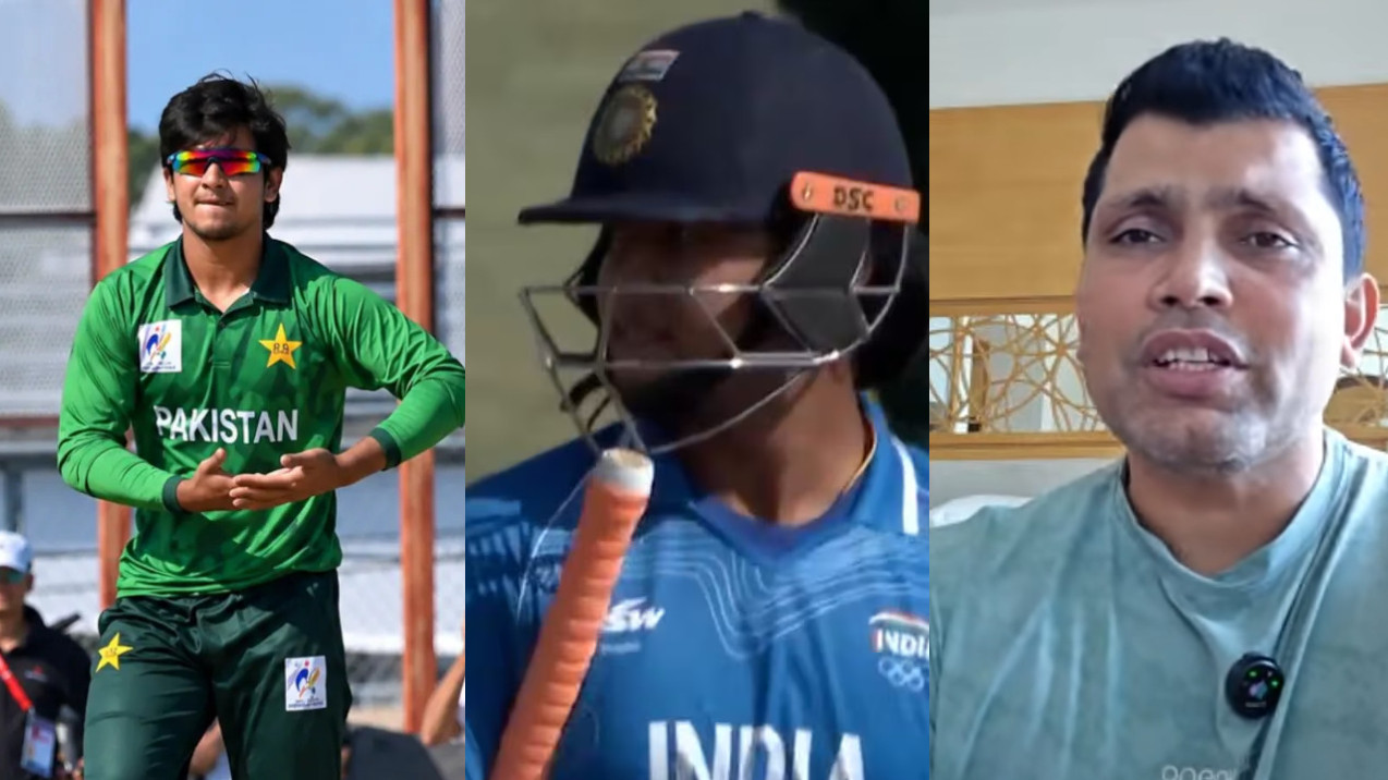 “Not a kid, should focus on his performances”- Kamran Akmal scolds Saim Ayub for his ‘cradle’ gesture after dismissing Sooryavanshi