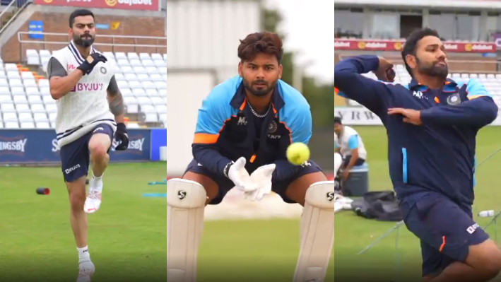 ENG v IND 2021: WATCH - Team India hits the ground for preparation; Rishabh Pant returns in action