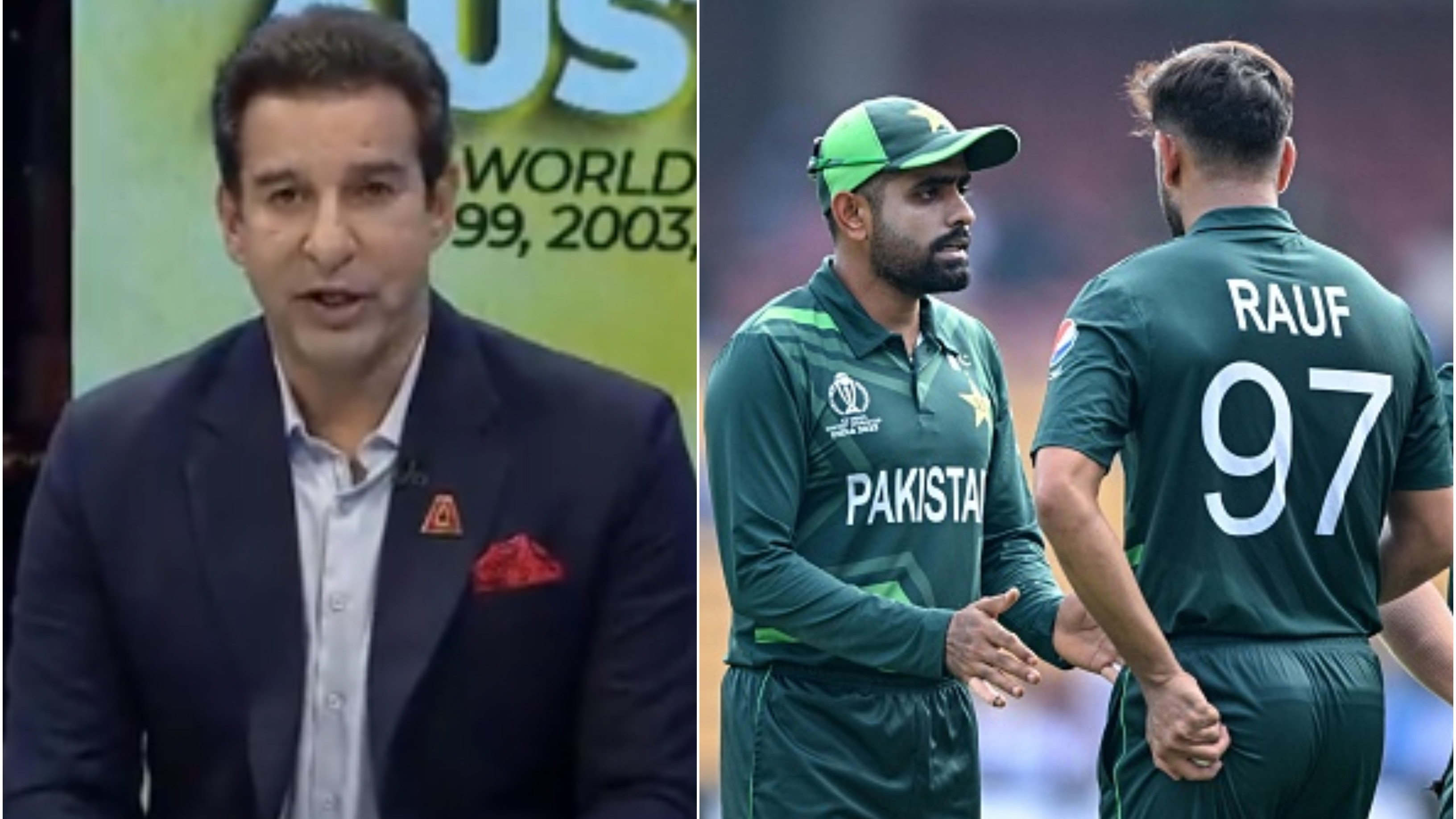 CWC 2023: WATCH – “Ab Babar bechara kya kar sakta hai,” Wasim Akram acknowledges struggles of Pakistani bowlers