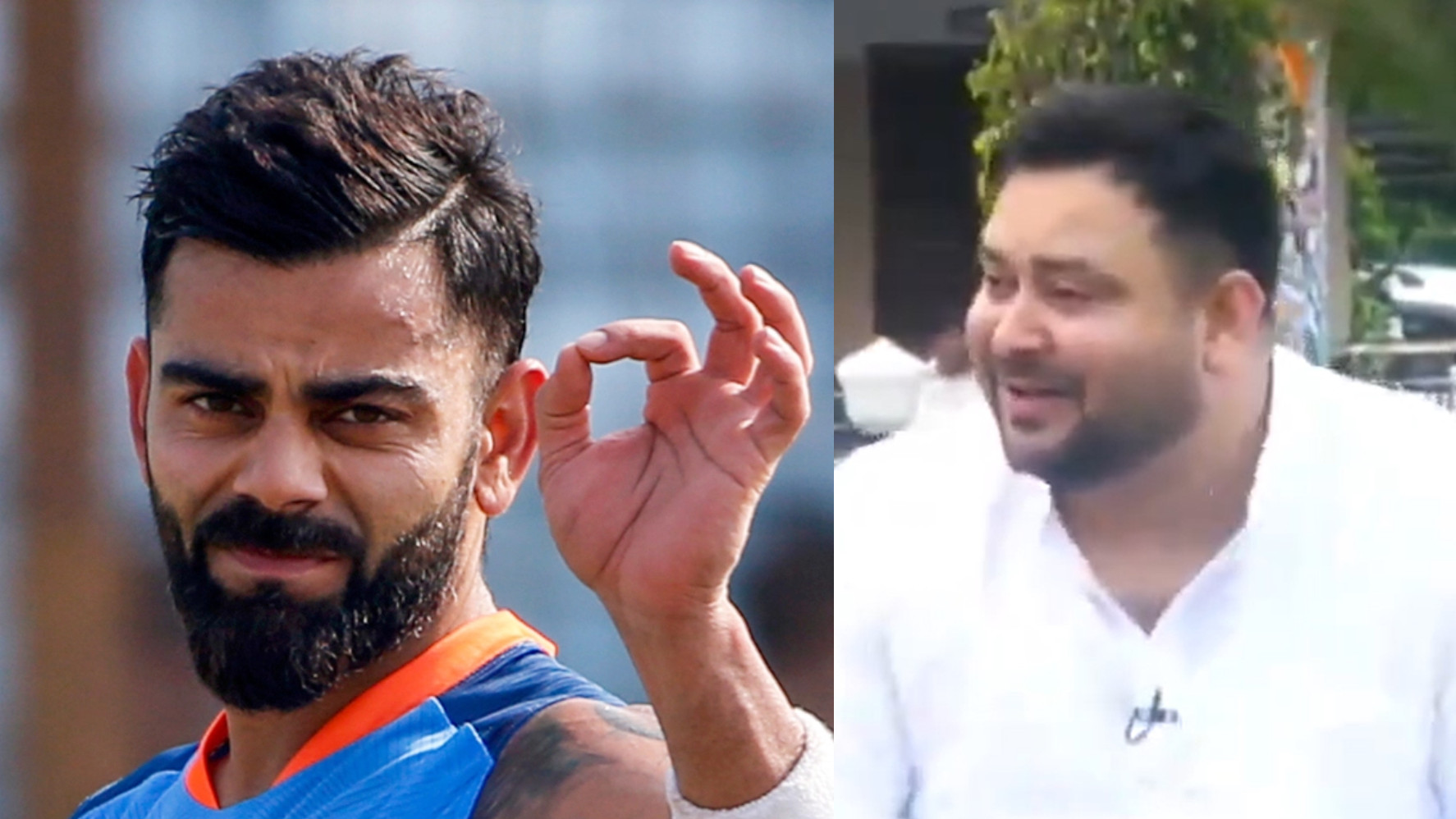 WATCH- “Virat Kohli played under my captaincy”- Ex-Deputy Bihar CM Tejashwi Yadav claims