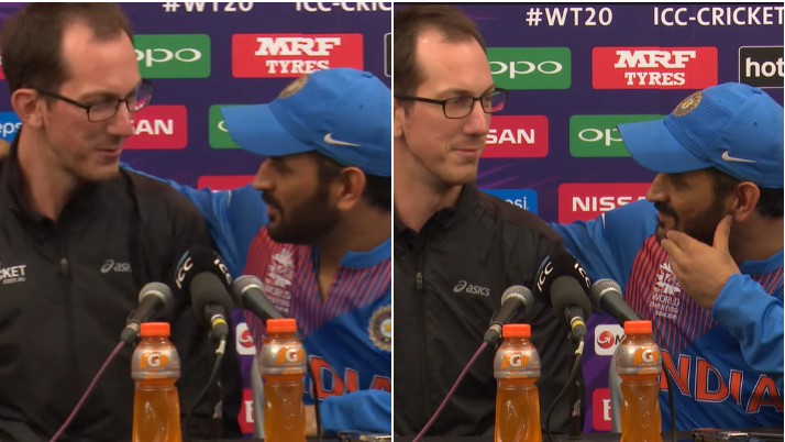 On This Day: WATCH- MS Dhoni owns a journalist in press-conference during 2016 World T20