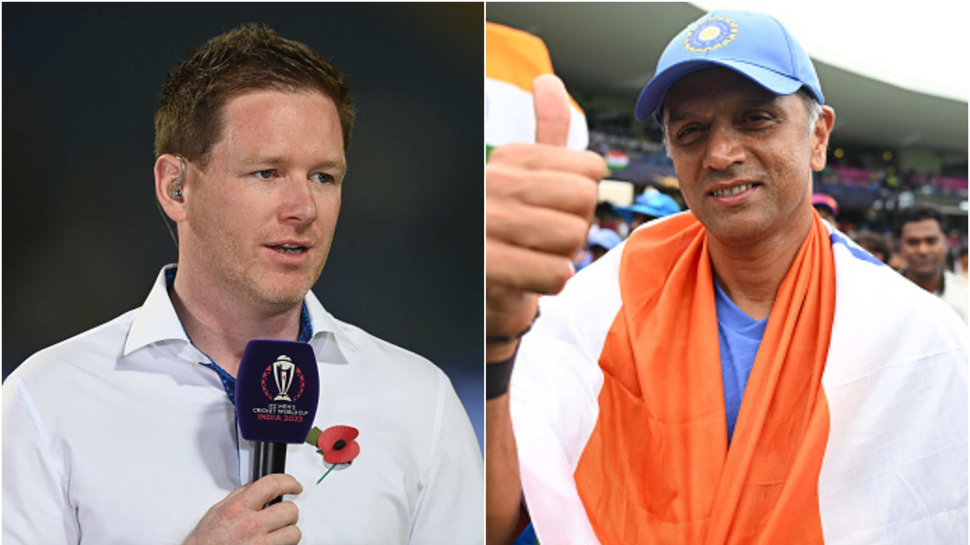 Rahul Dravid amongst Eoin Morgan's shortlisted candidates to take over as England white-ball coach