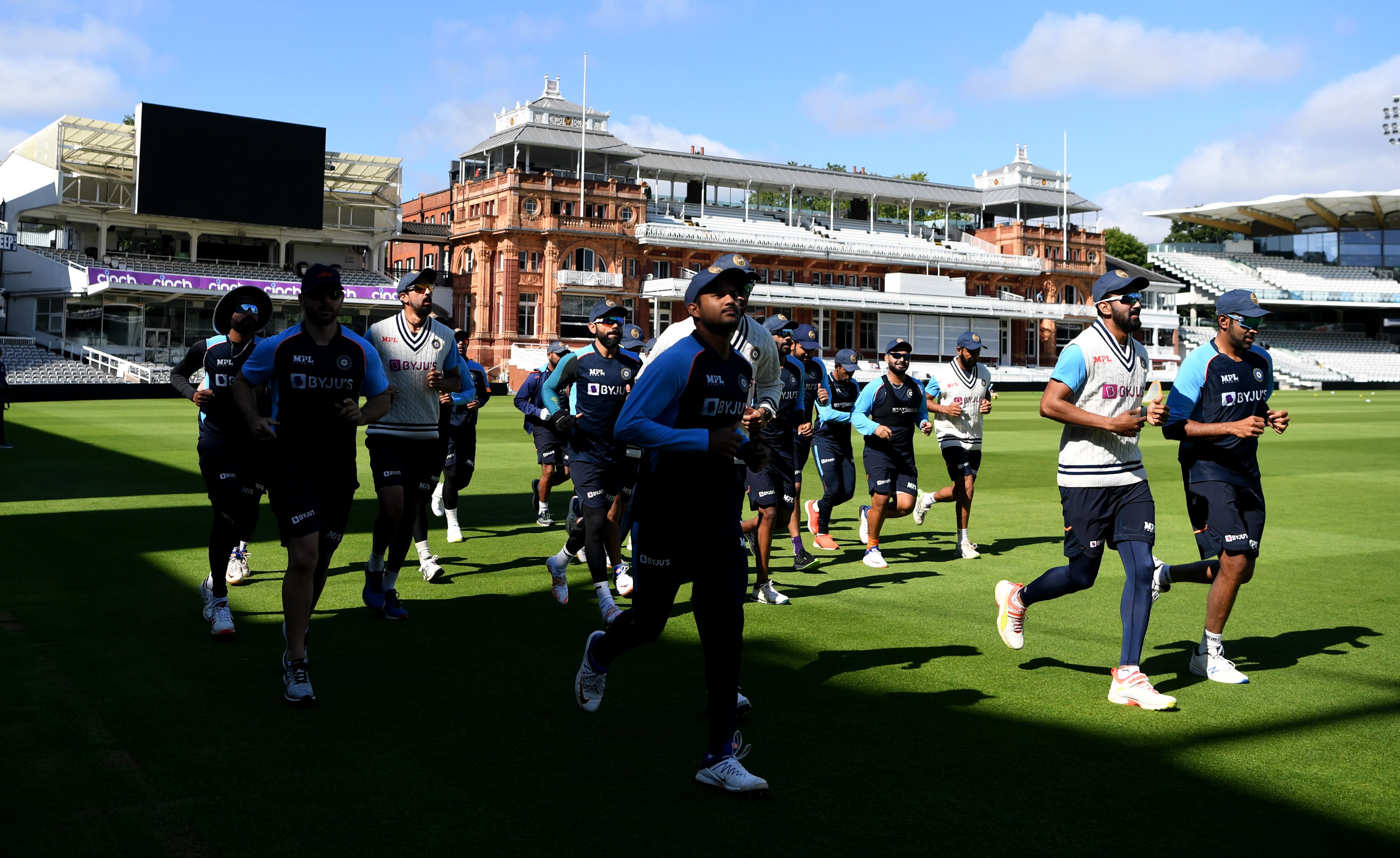 Indian team started practice in Lord's ahead of the 2nd Test which begins on Aug 12 | BCCI